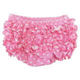 Girls Ruffle Butt Bloomers in Pink